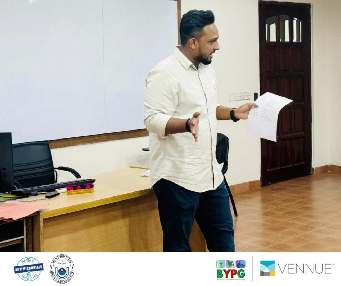 AMR Awareness seminar and certificate ceremony at NSU